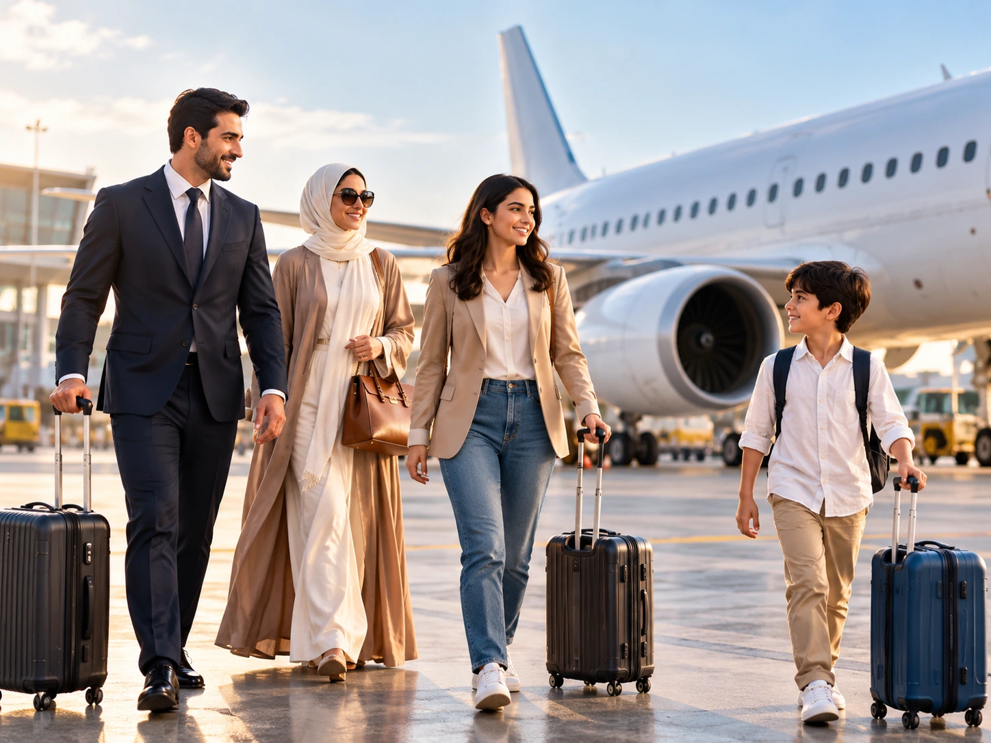 استقبال المطار والتنقلات